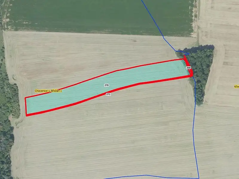Prodej pole 17419 m², Břežany I – náhled fotky 1