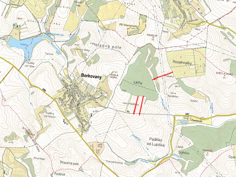 Prodej pole 8291 m², Borkovany – náhled fotky 3