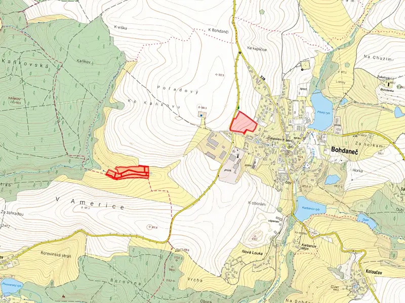 Prodej pole 20128 m², Bohdaneč – náhled fotky 3