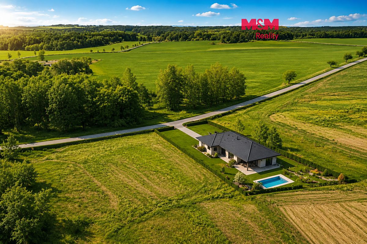 Prodej stavebního pozemku 1596 m², Olbramov – fotka 1 z 3