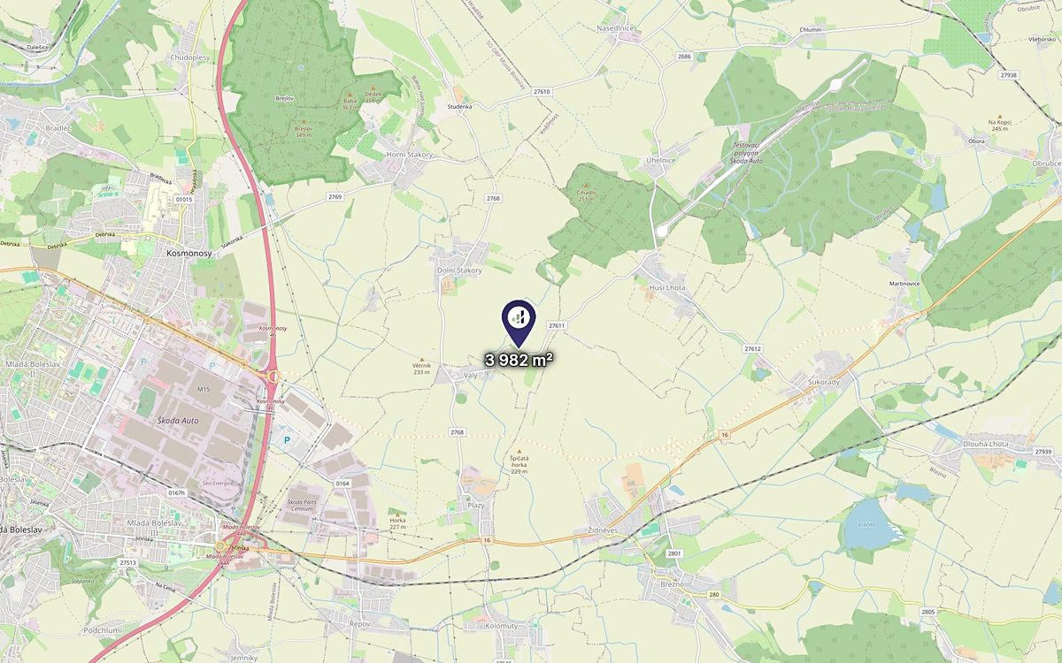 Prodej pole 3982 m² – fotografie 3