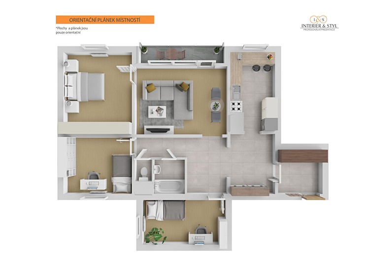 Квартира 4+1 на продаж, 89 м² (29 з 30)