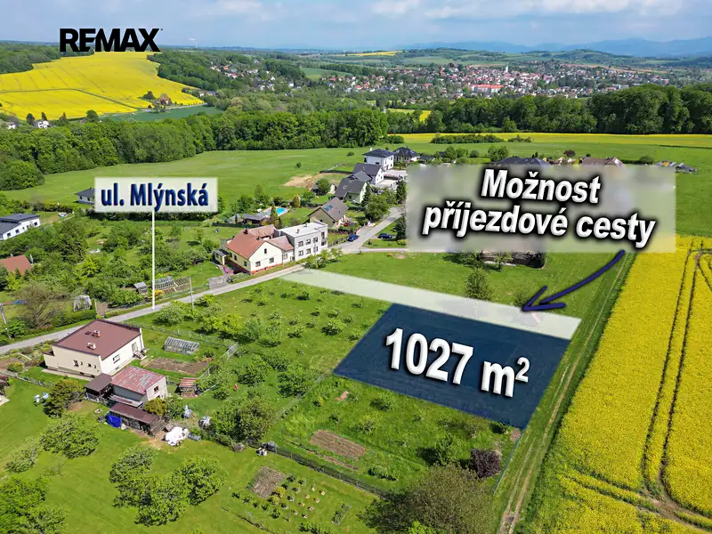 Prodej stavebního pozemku 1027 m², Stará Ves nad Ondřejnicí – náhled fotky 3