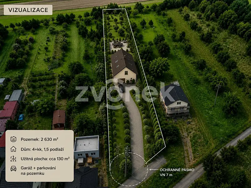 Prodej stavebního pozemku 2630 m², Zlín – náhled fotky 1