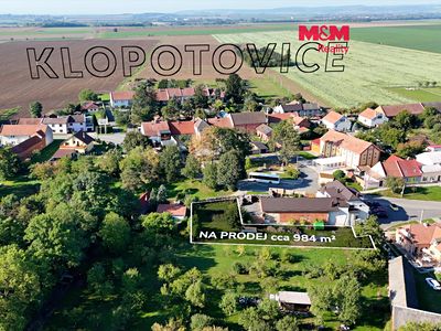 Prodej stavebního pozemku 984 m²