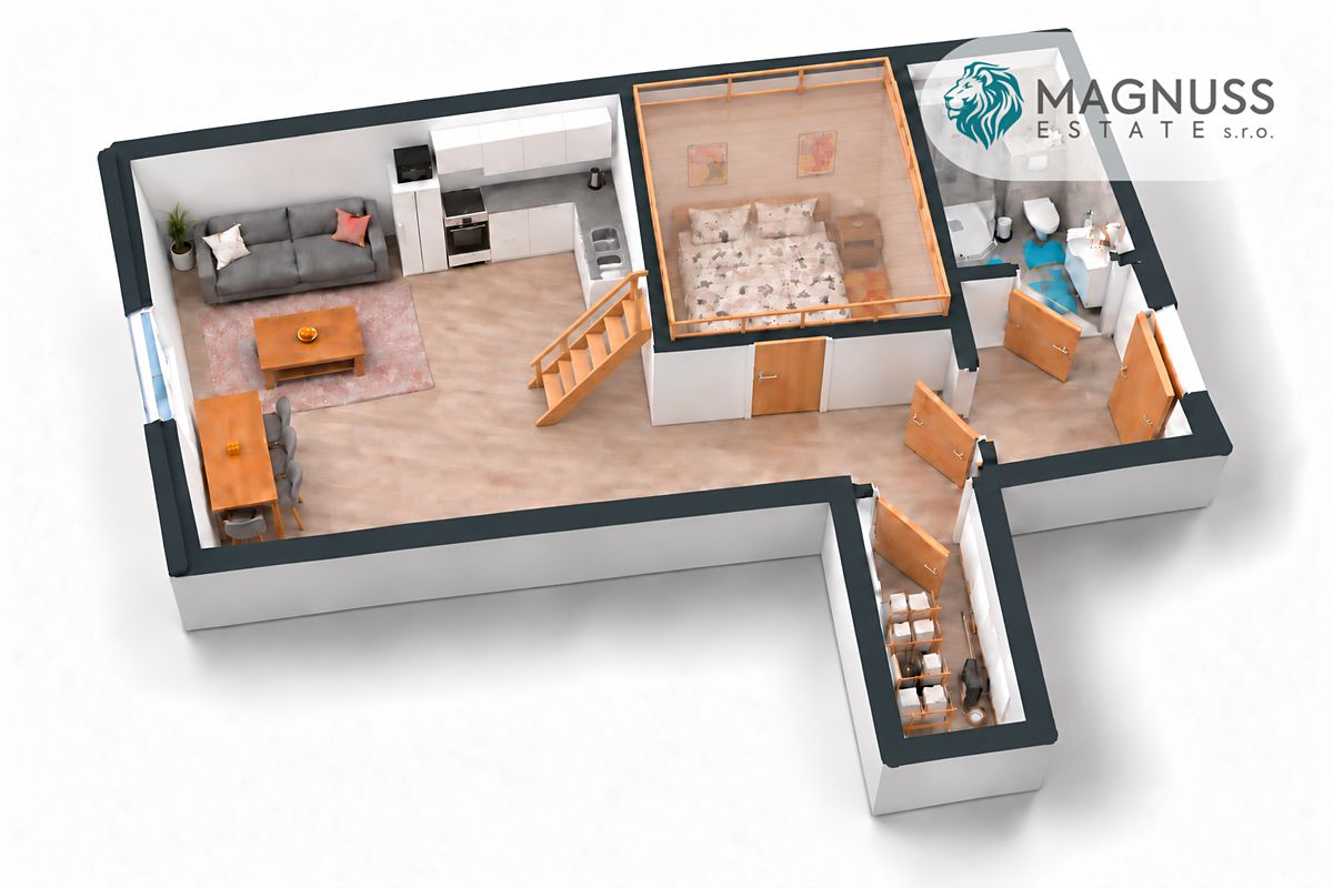 Prodej bytu 1+kk 51 m² – fotografie 2