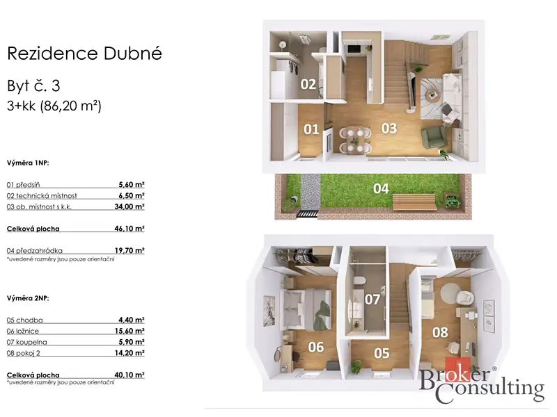 Prodej bytu 3+kk 90 m², Dubné – náhled fotky 2