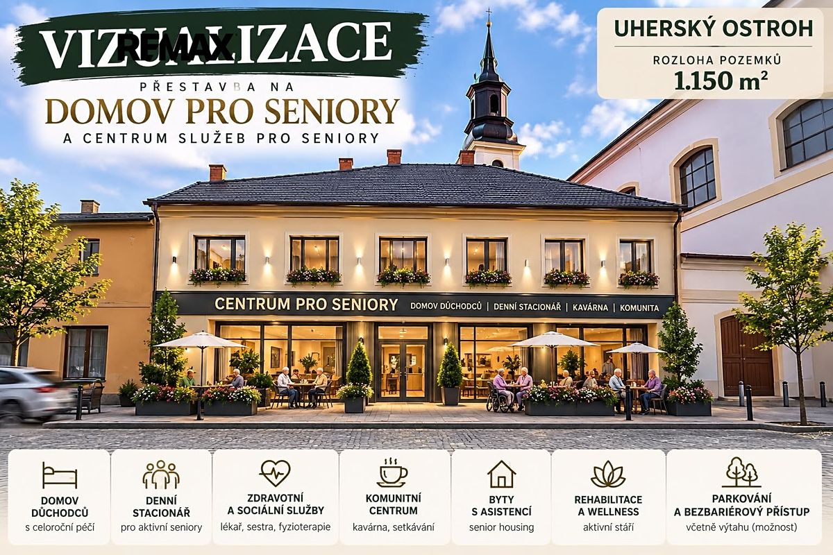 Prodej komerčního pozemku 1105 m²