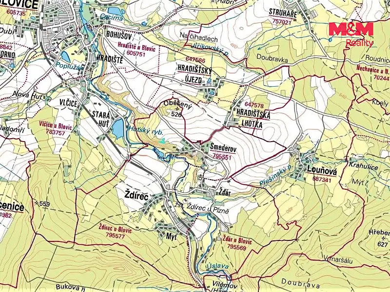 Prodej lesa 5322 m², Ždírec – náhled fotky 2