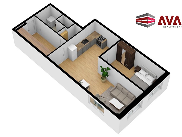 Wohnung 2+kk zur Miete, 61 m² (16 von 16)
