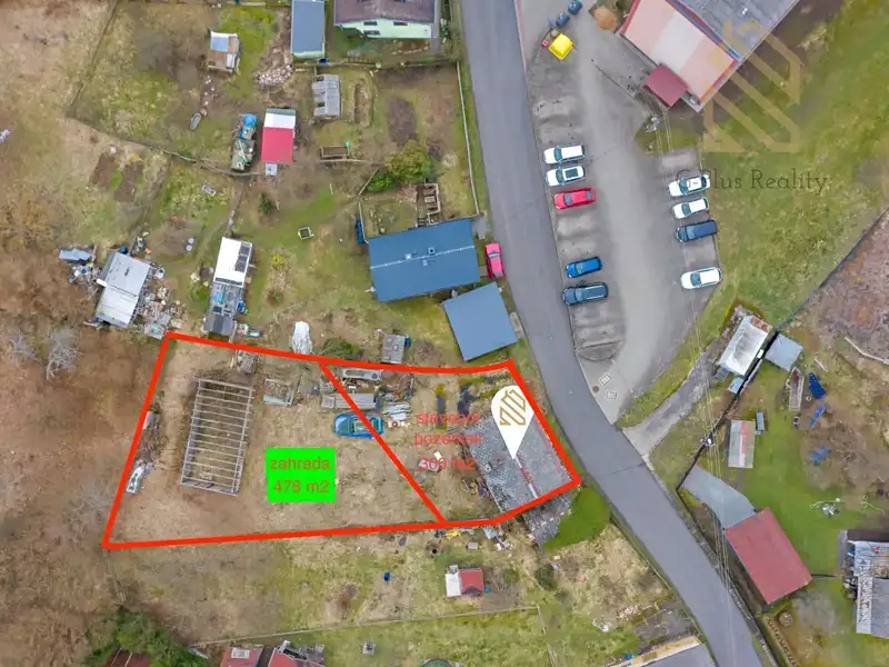 Prodej stavebního pozemku 778 m², Velichov – náhled fotky 3