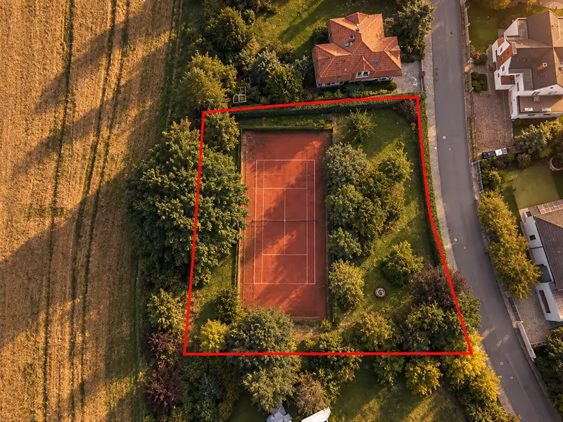 Prodej stavebního pozemku 2001 m², Jesenice – náhled fotky 2