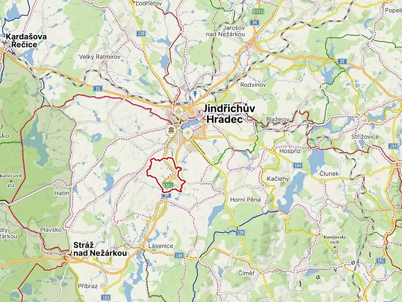 Prodej pozemku 3180 m², Jindřichův Hradec – náhled fotky 3