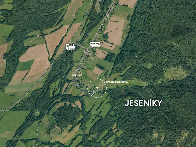 Prodej stavebního pozemku 640 m², Loučná nad Desnou – náhled fotky 2