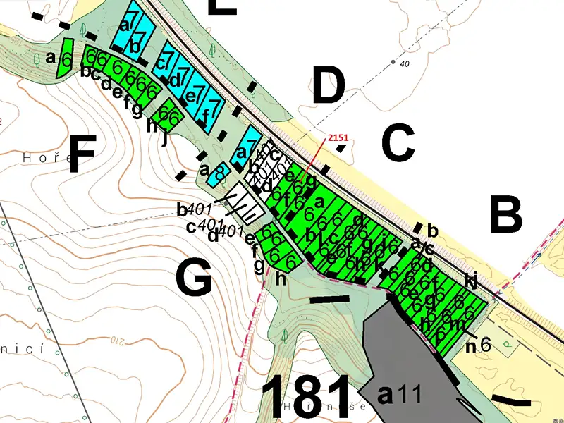 Dražba lesa 660 m², Bezměrov – náhled fotky 3