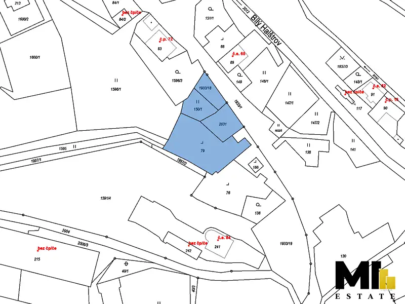 Prodej stavebního pozemku 1314 m², Aš – náhled fotky 2