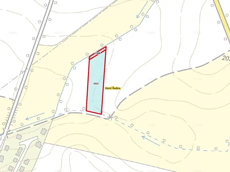Prodej pole 7349 m², Horní Ředice – náhled fotky 2