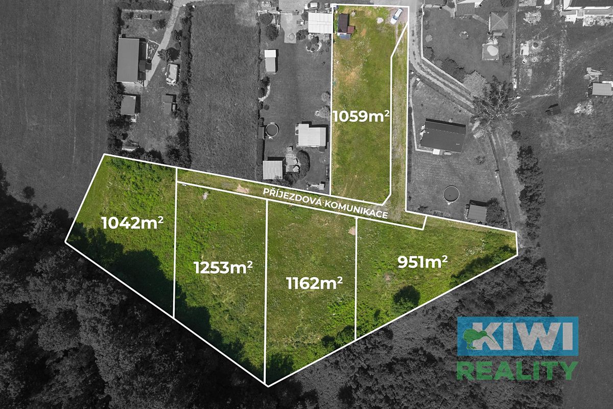 Prodej stavebního pozemku 951 m²