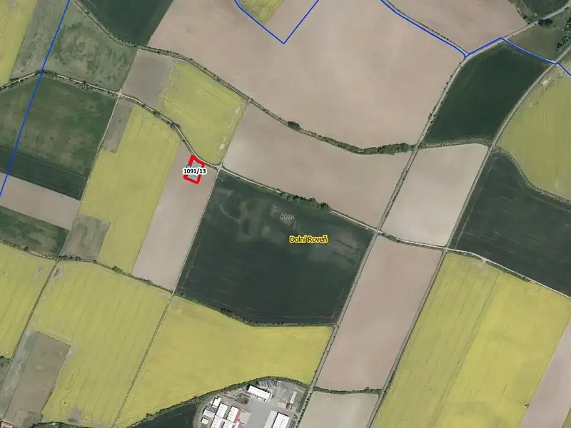 Prodej pole 2651 m², Dolní Roveň – náhled fotky 2
