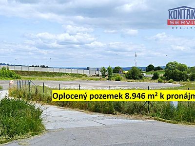 Pronájem komerčního pozemku 8946 m²