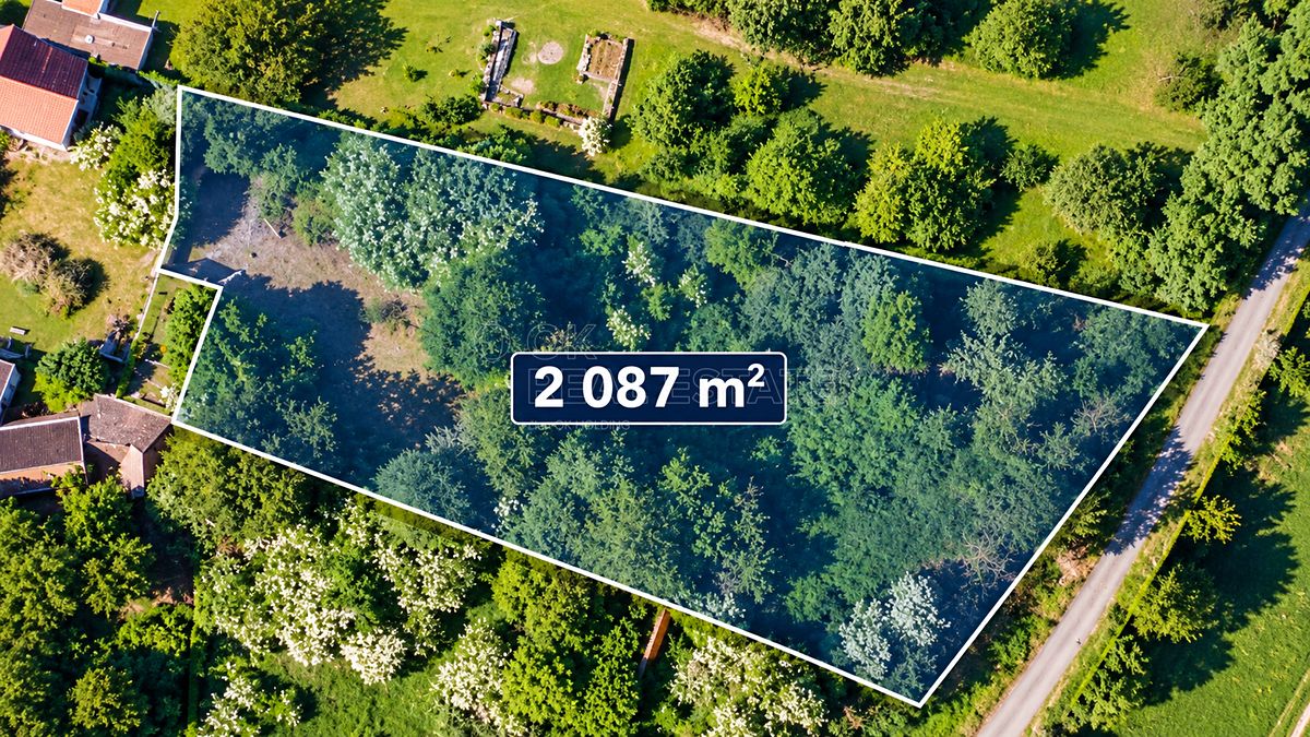 Prodej stavebního pozemku 2087 m²