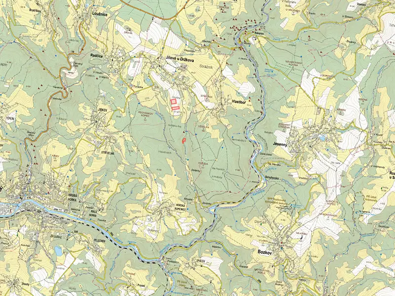 Prodej pole 19916 m², Jílové u Držkova – náhled fotky 2