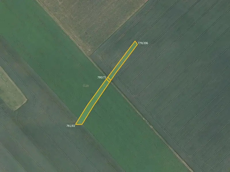 Prodej pole 6602 m², Kuchařovice – náhled fotky 3