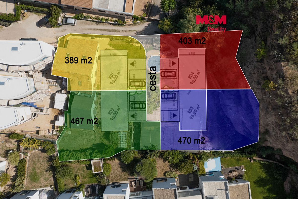 Prodej stavebního pozemku 1842 m²