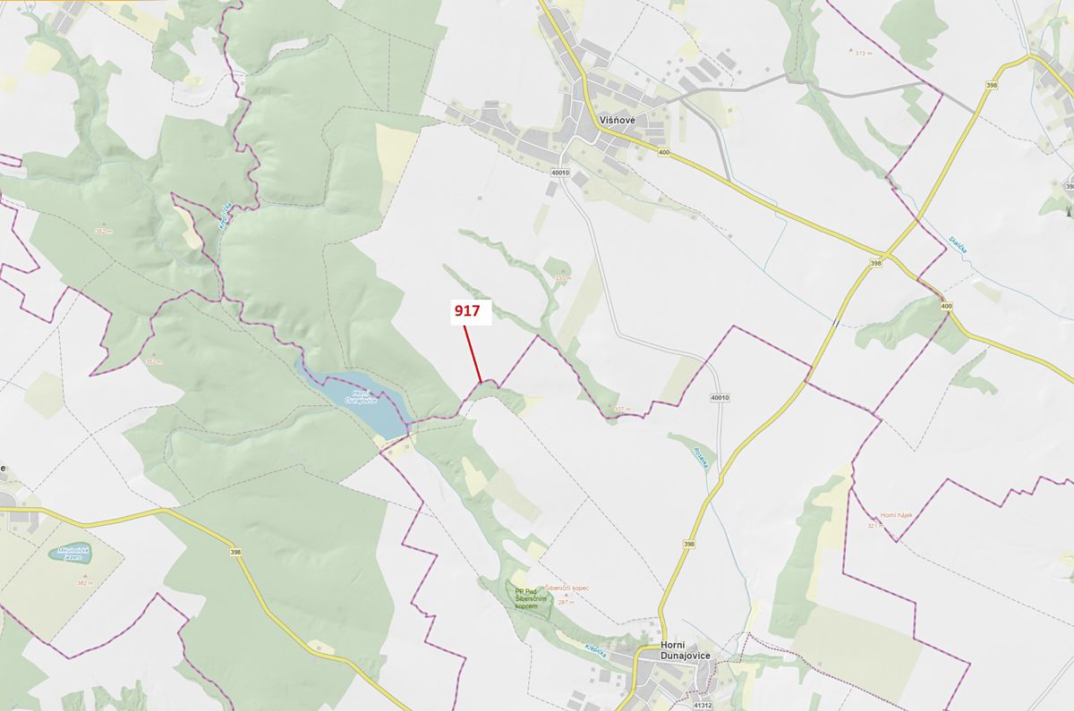 Dražba lesa 194 m², Horní Dunajovice – fotka 1 z 3