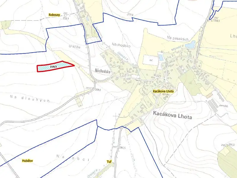Prodej pole 12617 m², Kacákova Lhota – náhled fotky 3