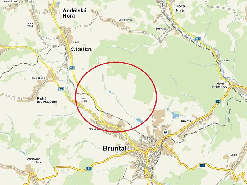 Prodej lesa 11219 m², Staré Město – náhled fotky 2