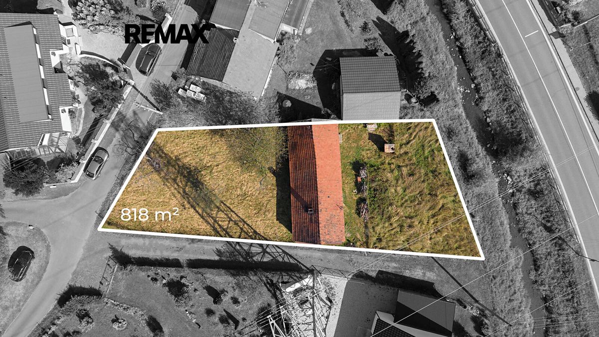 Prodej stavebního pozemku 818 m²