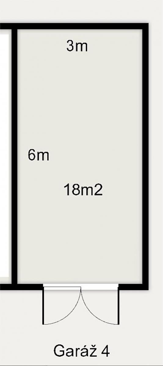 Pronájem garáže 18 m² – fotografie 5