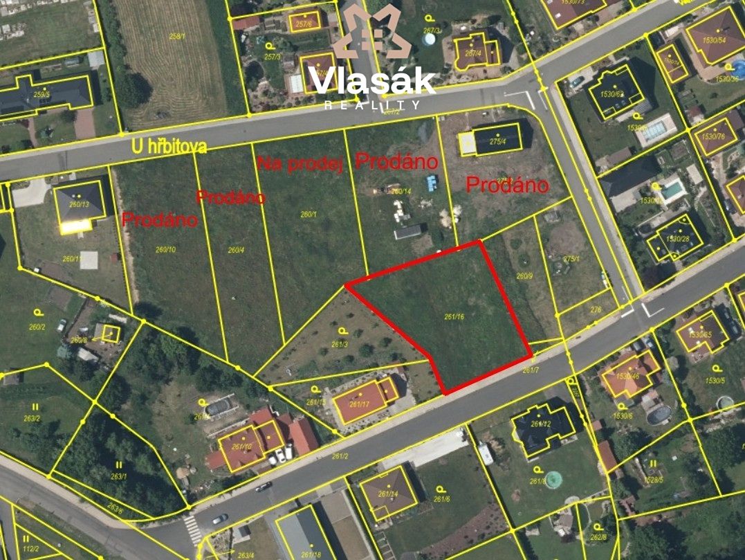 Prodej stavebního pozemku 1210 m² – fotografie 2