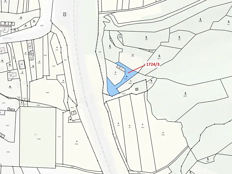 Dražba zahrady 921 m², Valašská Polanka – náhled fotky 3