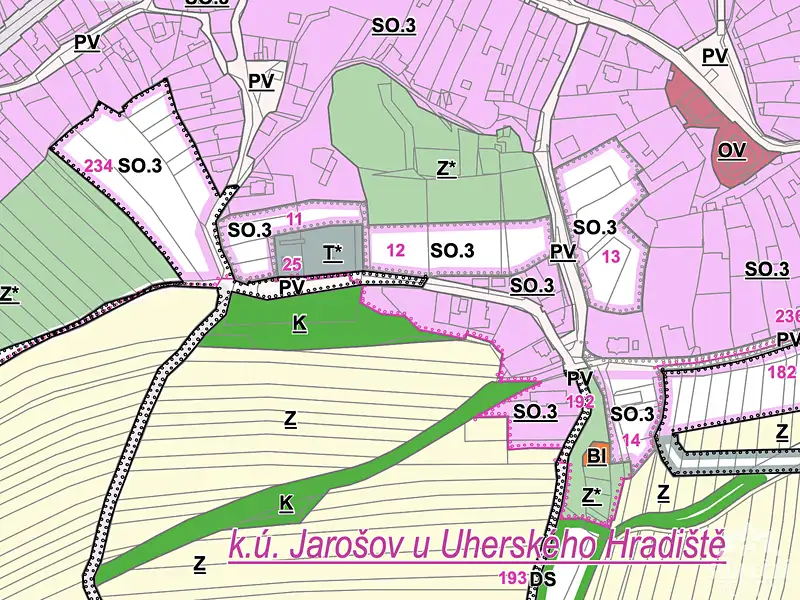 Prodej stavebního pozemku 17254 m², Uherské Hradiště – náhled fotky 2