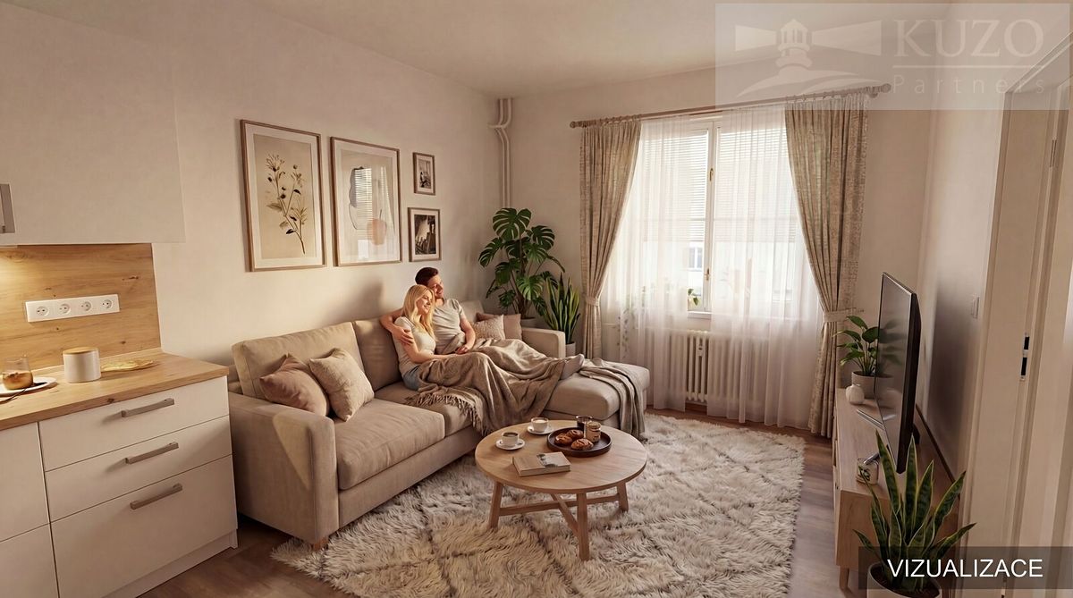 Pronájem bytu 2+kk 31 m² – fotografie 2