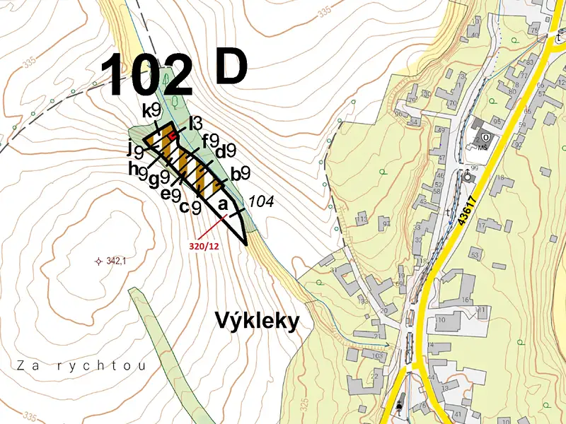 Dražba lesa 1024 m², Výkleky – náhled fotky 3