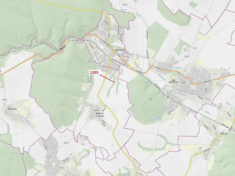 Dražba lesa 359 m², Babice u Rosic – náhled fotky 1