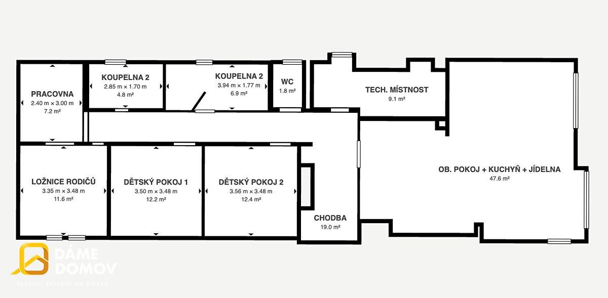 Prodej rodinného domu 225 m², pozemek 2037 m² – fotografie 5