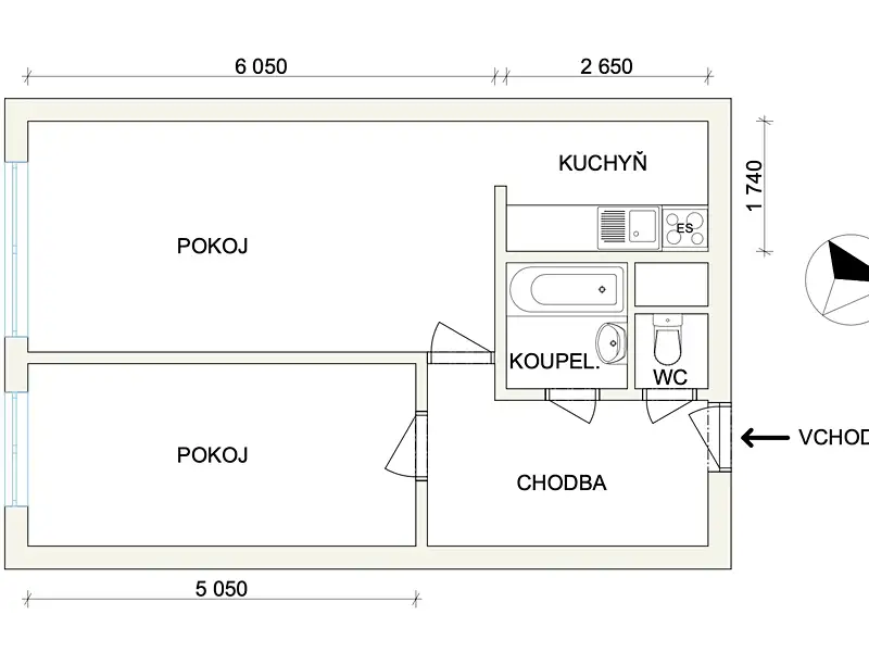 Prodej bytu 2+kk 46 m², Havířov – náhled fotky 2