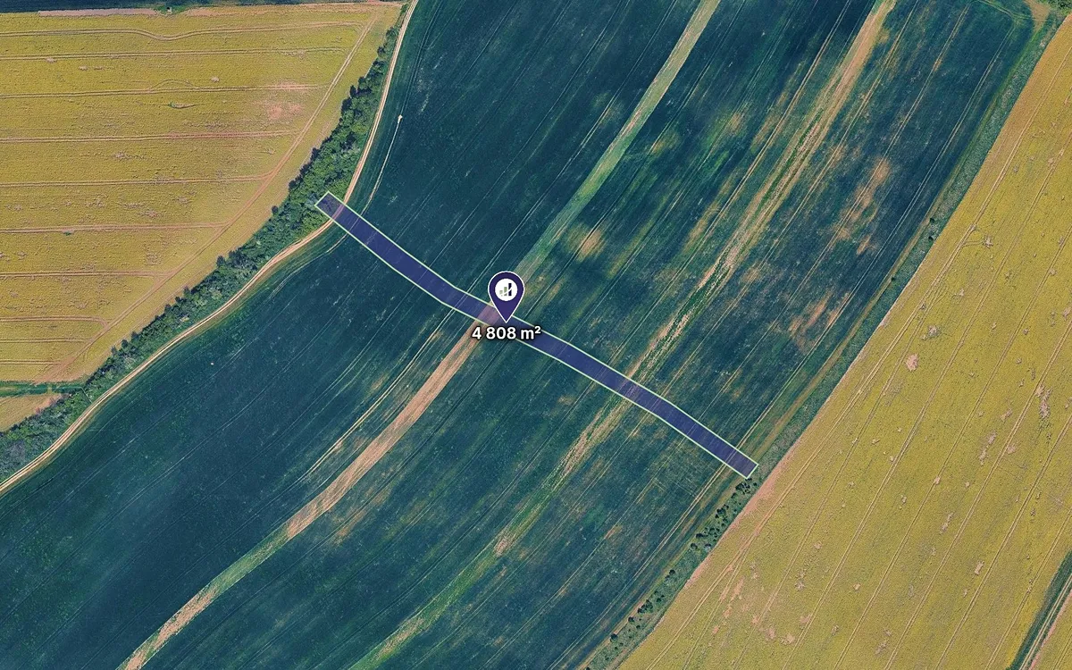Prodej podílu 1/4 pole 1202 m²