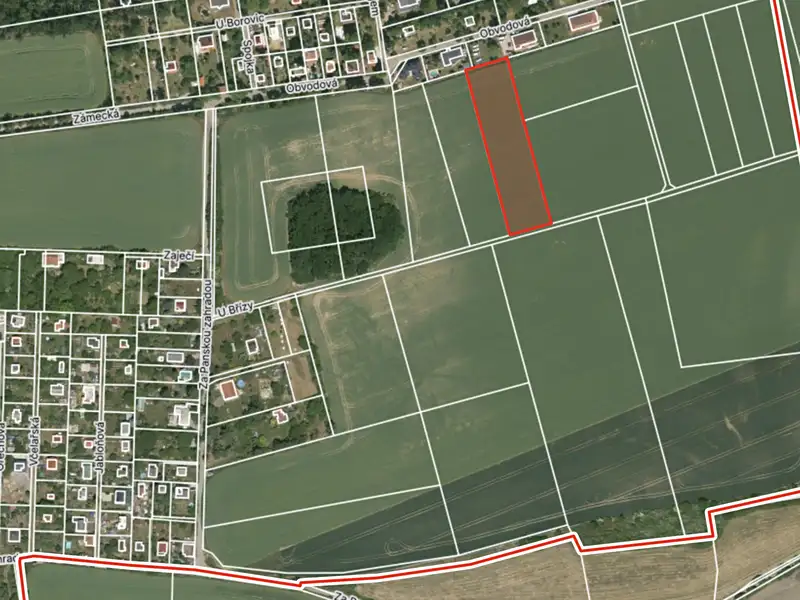 Prodej pole 4615 m², Zdiby – náhled fotky 2