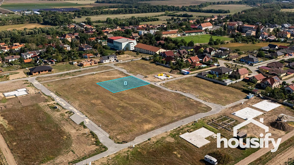 Prodej stavebního pozemku 864 m², Božice – fotka 1 z 3