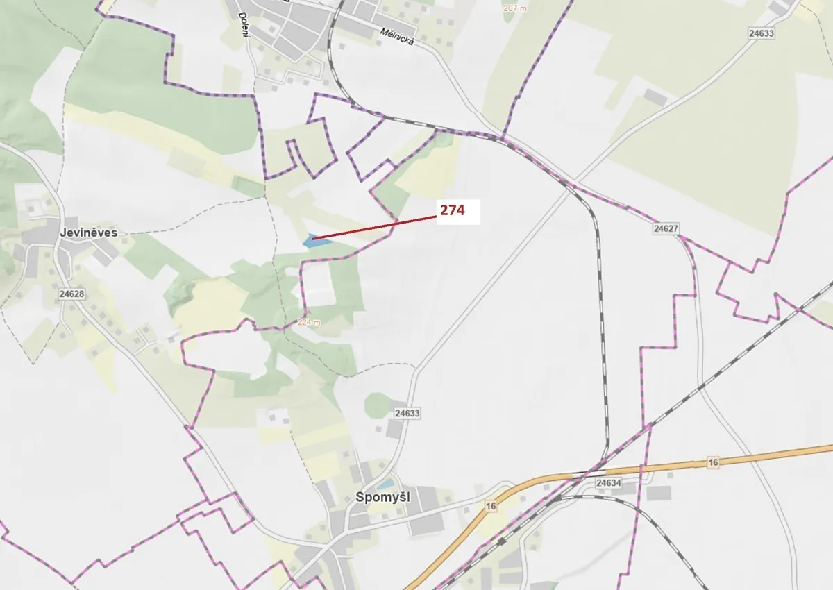 Dražba lesa 4557 m²