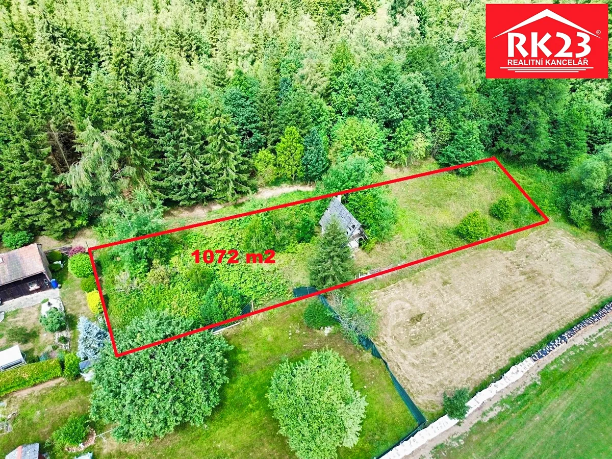 Prodej zahrady 1072 m²