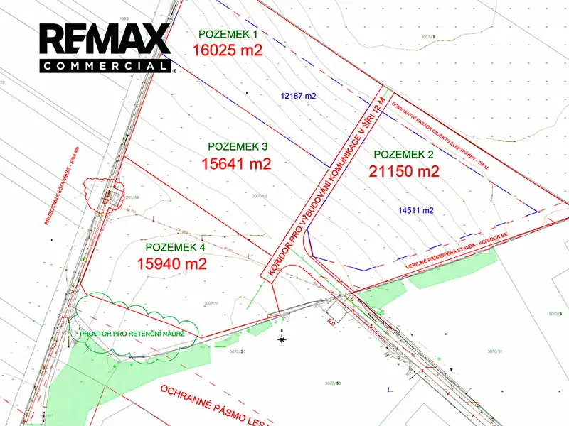 Prodej komerčního pozemku 15641 m², Benátky nad Jizerou – náhled fotky 2