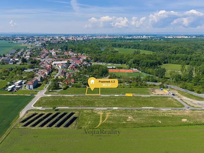 Prodej stavebního pozemku 855 m², Přerov – náhled fotky 2
