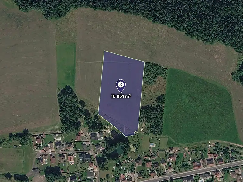 Prodej komerčního pozemku 18851 m², Staré Sedlo – náhled fotky 2