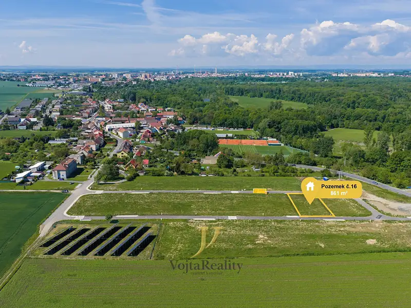 Prodej stavebního pozemku 861 m², Přerov – náhled fotky 2